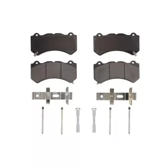 Jeu de 4 plaquettes de frein avant STOPTECH