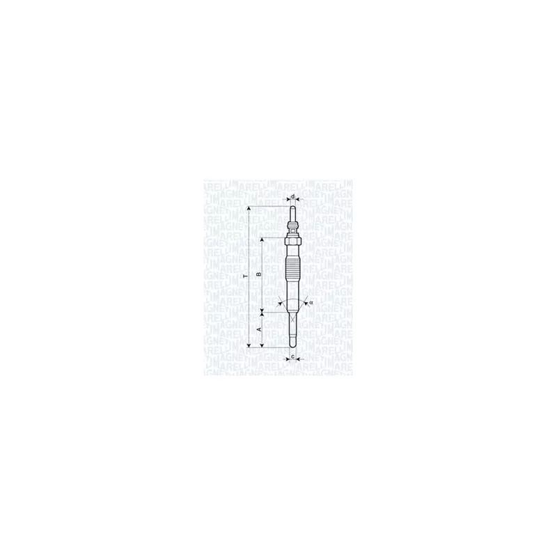 Bougie de préchauffage MAGNETI MARELLI 060900280606