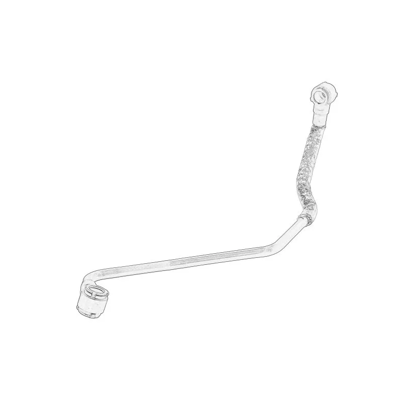 Raccord d'huile, compresseur OE 9809842680