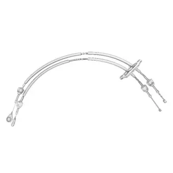 Tirette à câble, boîte de vitesse manuelle OE 55227529