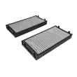 Filtre, air de l'habitacle PURRO PUR-PC3011AG-2 - Visuel 1