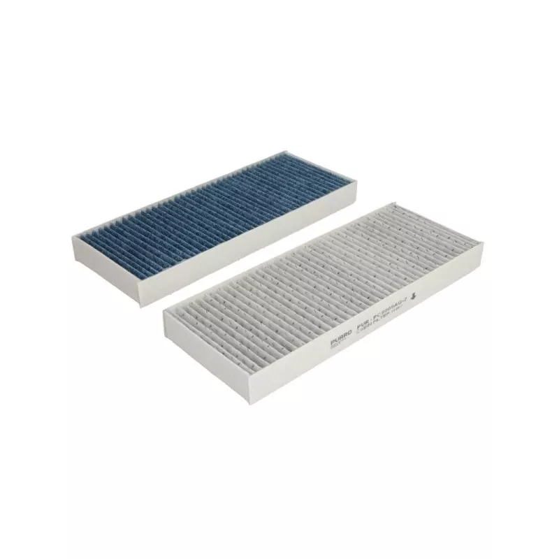 Filtre, air de l'habitacle PURRO PUR-PC8009AG-2