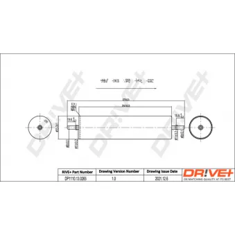 Filtre à carburant Dr!ve+ DP1110.13.0265