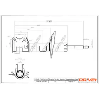 Amortisseur avant gauche Dr!ve+ DP1610.10.0089