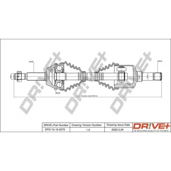 Arbre de transmission Dr!ve+