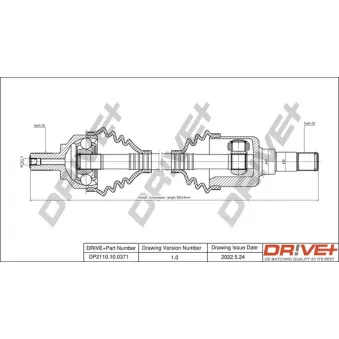 Arbre de transmission Dr!ve+