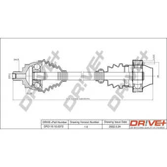 Arbre de transmission Dr!ve+
