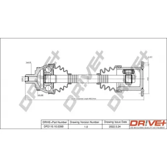 Arbre de transmission Dr!ve+