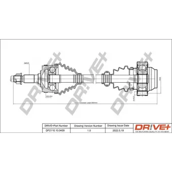 Arbre de transmission Dr!ve+