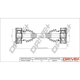 Arbre de transmission Dr!ve+