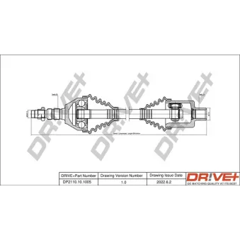 Arbre de transmission Dr!ve+