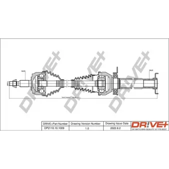 Arbre de transmission Dr!ve+