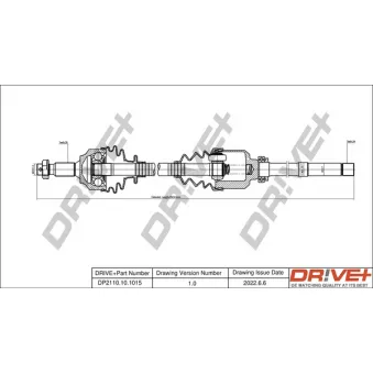 Arbre de transmission Dr!ve+