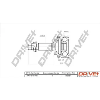 Embout de cardan avant (kit de réparation) Dr!ve+