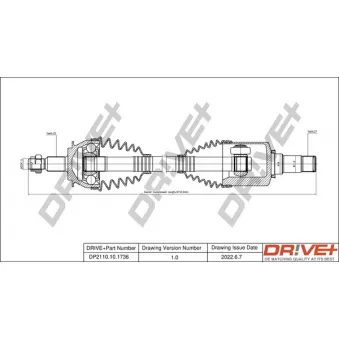 Arbre de transmission Dr!ve+