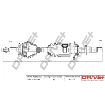 Arbre de transmission Dr!ve+