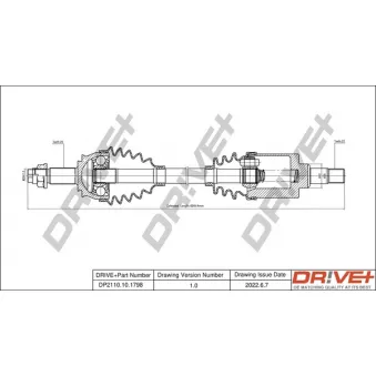 Arbre de transmission Dr!ve+