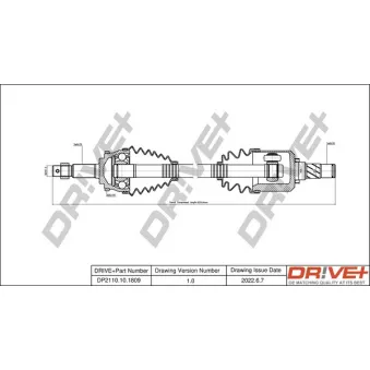 Arbre de transmission Dr!ve+