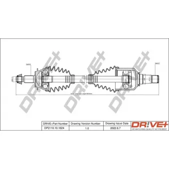 Arbre de transmission Dr!ve+