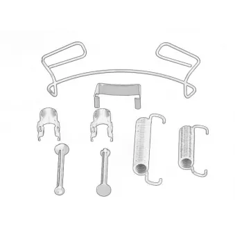Kit d'accessoires, mâchoire de frein OE 42556902