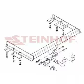 Dispositif d'attelage STEINHOF C-200/1