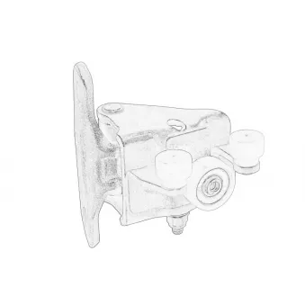 Couvercle de guide de porte, guide OE 5801522344