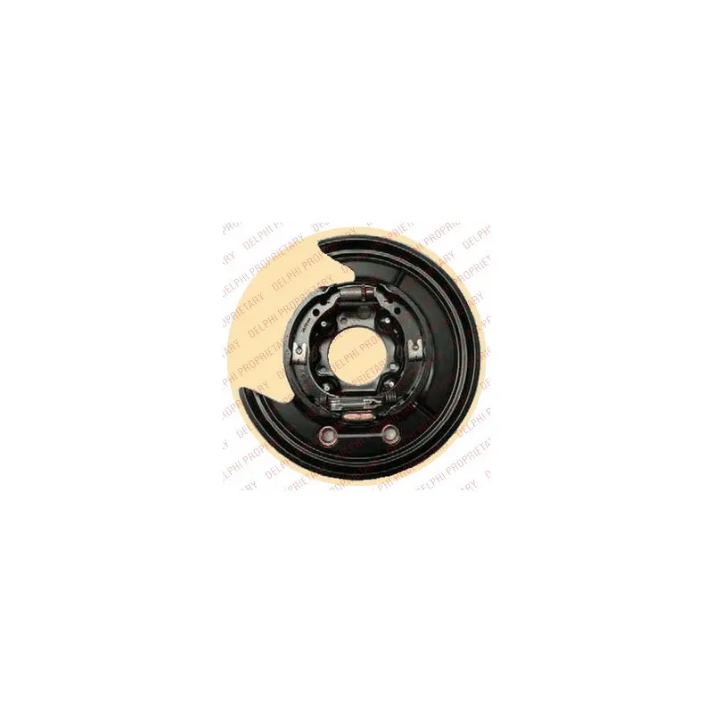 Kit de freins arrière (prémontés) DELPHI LG15001