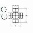 Joint, arbre longitudinal GKN U109 - Visuel 2