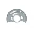 Déflecteur, disque de frein avant gauche BLIC 6508-03-8163377K - Visuel 2