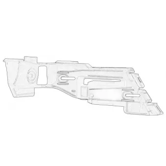 Fixation du pare-chocs OE 1K6807375