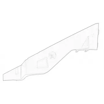 Fixation du pare-chocs OE 3C0807724