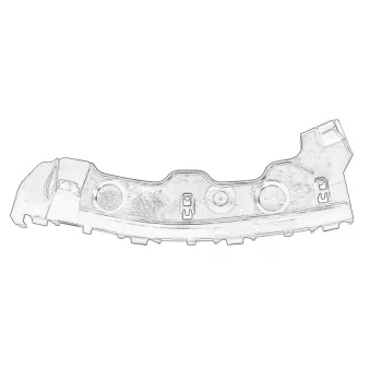 Fixation du pare-chocs OE 7N0807183A