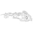 Fixation du pare-chocs OE 5G0807049A - Visuel 2
