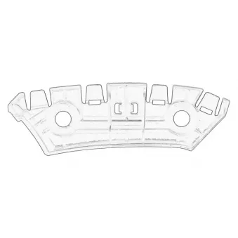 Fixation du pare-chocs OE 1S0807183A