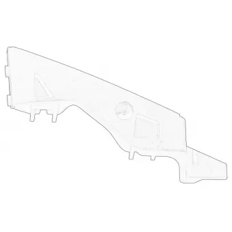 Fixation du pare-chocs OE 3C0807723