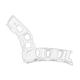 Fixation du pare-chocs OE 5N0807394A
