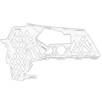 Support, pare-chocs OE 3G0807178