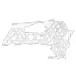 Support, pare-chocs OE 3G0807178 - Visuel 2