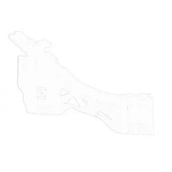 Fixation du pare-chocs OE BP4K500U1E