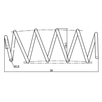 Ressort de suspension OPEN PARTS CSR9001.02