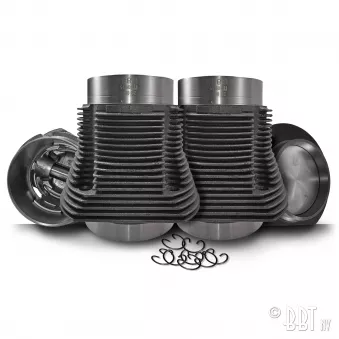 Kit piston et cylindre, non forgé, haut 94,00 mm - bas 90,00 mm YOUNG PARTS