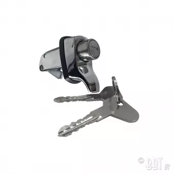 Serrure capot moteur avec cléfs / Chromé TQ YOUNG PARTS 0429-660