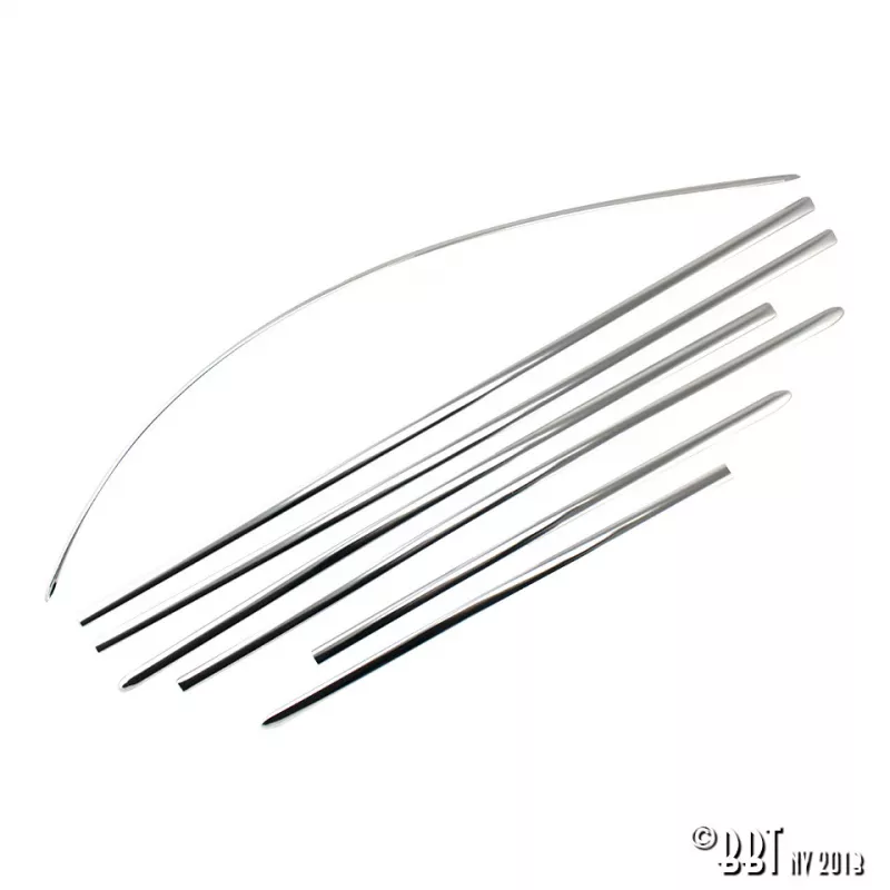 Kit moulure (7pcs) - Cox 08/62-07/66 TQ YOUNG PARTS 0402-6