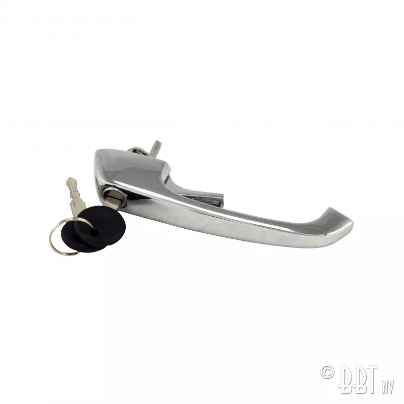 Poignée porte avec clefs, chrome, A l'unité YOUNG PARTS 0427-2