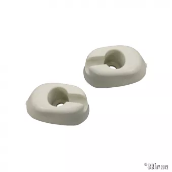 Clips pare-soleil blanc (pair) YOUNG PARTS 0557-2