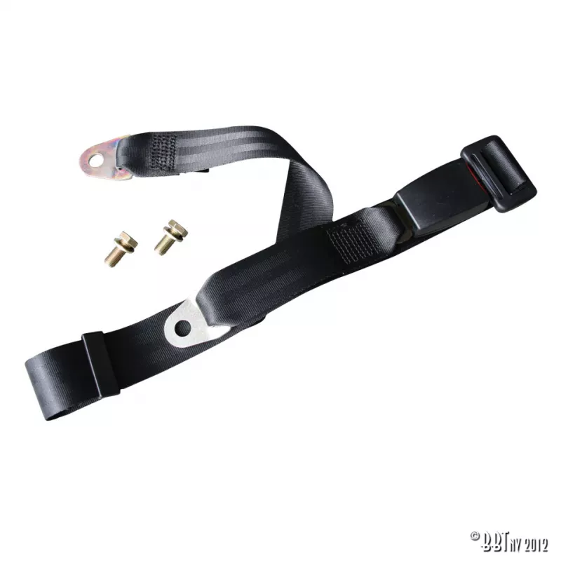 Ceinture de sécurité 2 points noire, A l'unité YOUNG PARTS 0573-100