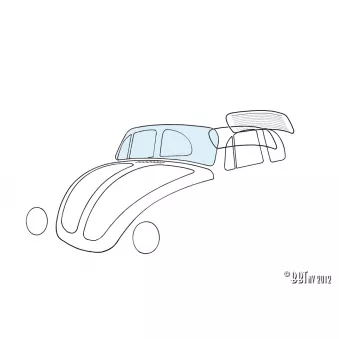Pare-brise, clair YOUNG PARTS 8998-000