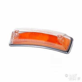 Verre clignotant gauche - clair/orange avec homologation E YOUNG PARTS 0616-62