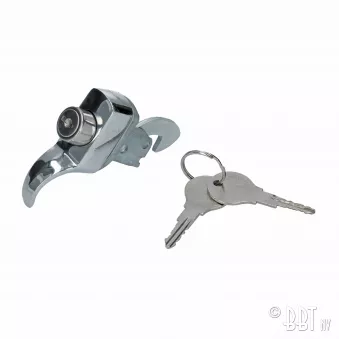 Serrure capot moteur avec clés - chromé TQ YOUNG PARTS 0429-630
