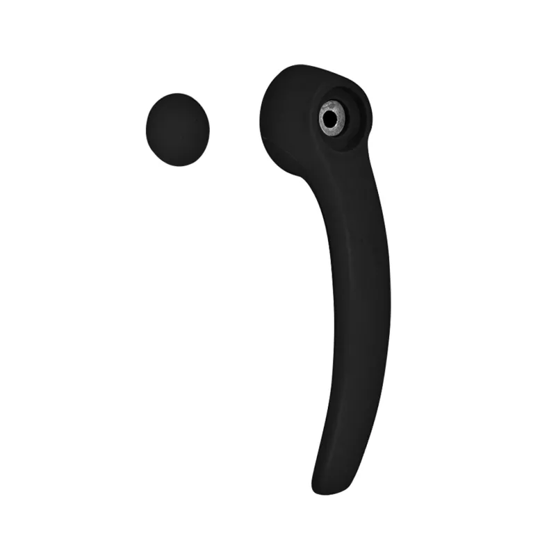 Poignée porte coulissante interieur avec capuchon - Noir YOUNG PARTS 0524-559